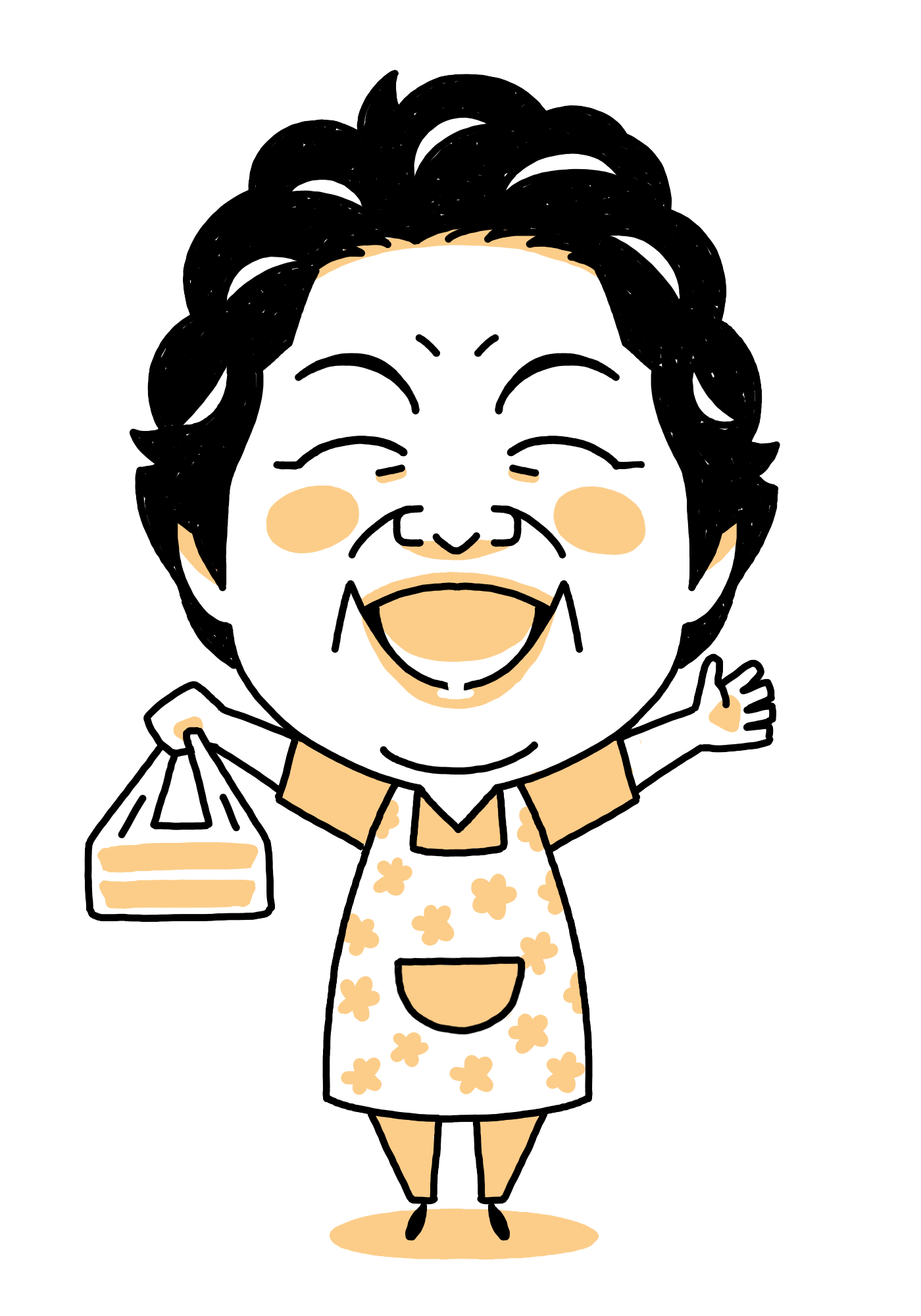 みっちゃんイラスト